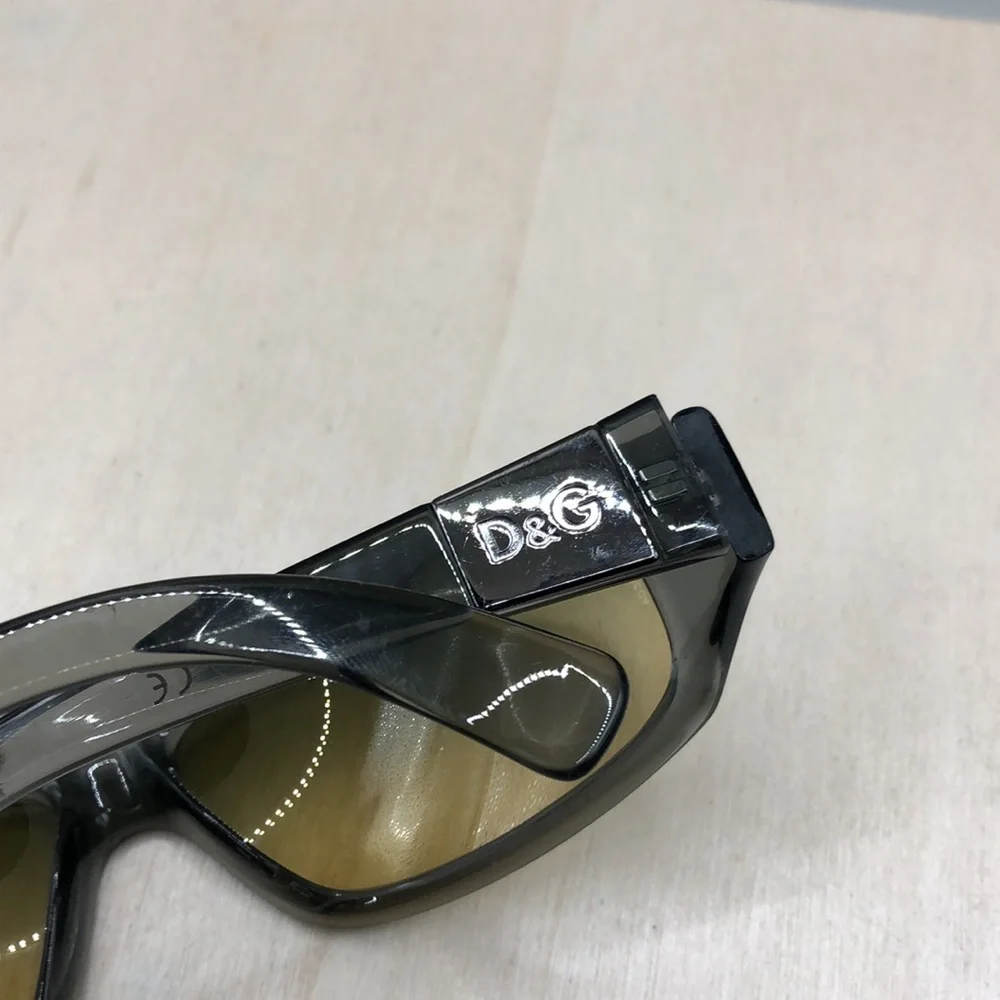 Dolce & Gabbana D&G 2075S 787 61-13-125 Sunglasses Black Italy Unisex